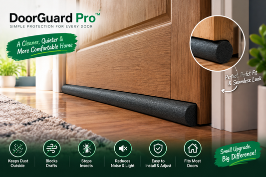 DoorGuard Pro – Premium Door Bottom Seal | Blocks Dust, Drafts & Insects (Pack Of 2)