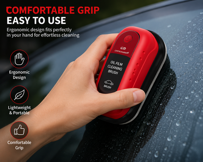 Car Glass Oil Film Remover – Deep Clean Water Marks & Stubborn Residue