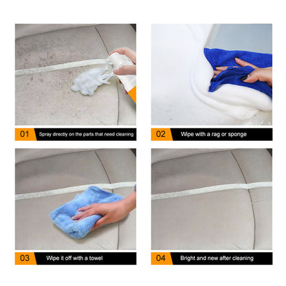 Multipurpose Foam Cleaner Spray (Pack Of 2)