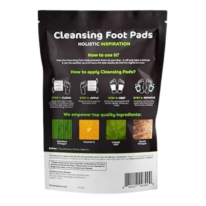 Deep Cleansing Foot Pads (Pack of 1) (10Pcs)